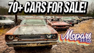 Exploring the LARGEST Mopar Sale Ever Extremely Rare Cars Everywhere [upl. by Ernestus878]