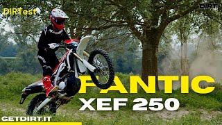 Prova Fantic XEF 250 2023 I Ecco come è fatta e come va la 250 4 tempi italiana da enduro [upl. by Acenahs57]