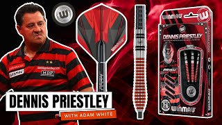 DENNIS PRIESTLEY SPECIAL EDITION WINMAU DARTS REVIEW WITH ADAM WHITE [upl. by Joleen558]