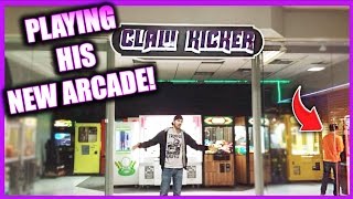 Playing Claw Kickers New Arcade Claw Machines Arcade Games ArcadeJackpotPro [upl. by Maghutte654]