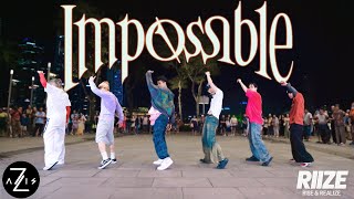 KPOP IN PUBLIC  ONE TAKE RIIZE 라이즈 Impossible  DANCE COVER  ZAXIS FROM SINGAPORE [upl. by Aneem436]