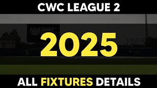 All Fixtures amp Tri Series  ICC CWC League 2  2025 All Details amp Updates  Daily Cricket News [upl. by Ailecra]