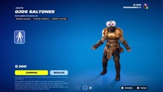 TIENDA DE OBJETOS  GestoBaile OJOS SALTONES Kratos Bailando  Fortnite Agustín te amo [upl. by Anum]