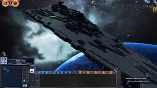 Imperial Super Star Destroyer obliterates filthy rebel fleet [upl. by Llertram549]