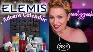 ELEMIS THE ULTIMATE SKINCARE ADVENT CALENDAR FULL 2024 UNBOXING [upl. by Nivar]