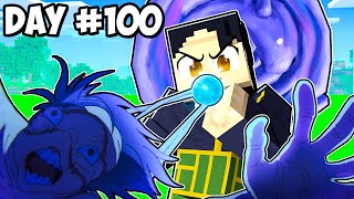 I Survived 100 Days as GETO in Jujutsu Kaisen Minecraft [upl. by Klayman]