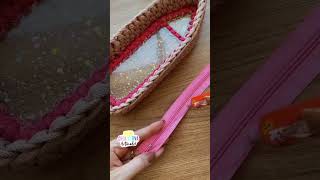 🔥¿Buscas una manera creativa de ganar dinero 🤩¡Aprende a hacer bolsos en trapillo reticello [upl. by Aihsemot99]