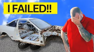 BREAKING THE WORLDS RUSTIEST HONDA INTEGRA DC2 TYPE R [upl. by Giralda364]