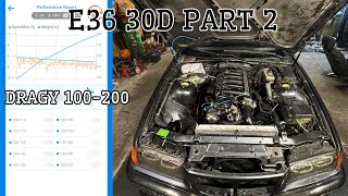 E36 30D swap part 2  Dragy 100200 [upl. by Odlopoel65]