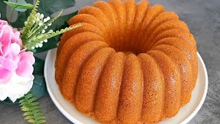 Gâteau 1 2 3 4 Recette de grand mère 💯 en 5 minutes  Simple et très savoureux [upl. by Rhodie282]