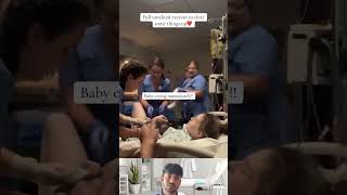 Natural Normal Mother Delivery Newborn Cute Baby Birth Vlog Respect Mom Pain Cant Explain 😊shorts [upl. by Aay]