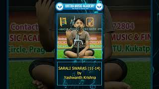 Sarali Swaras by 1114 Shorts by Yashwanth Krishna II full video httpsyoutubeZ2IhHqrTcno [upl. by Ottie]