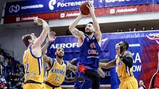 CSKA vs Khimki Highlights Feb 5 2018 [upl. by Imeon]