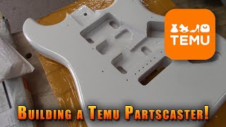 I built a guitar using Temu Parts [upl. by Avram]