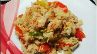 RISO BASMATI CON POLLO E VERDURE  RISO ALLA THAILANDESE [upl. by Connell203]