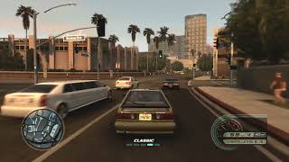 Midnight Club LA testing unlocked framerate  Xbox 360 RGH 2024 [upl. by Aihsenad]