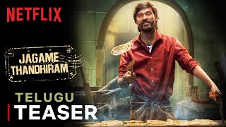 Jagame Thandhiram  Telugu Teaser [upl. by Gensler16]