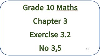 Grade 10 Maths Chapter 3 Logarithms Exercise 32No 35 [upl. by Trebmer4]