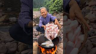 Asian street food 鱼鳔 [upl. by Adnauqahs]