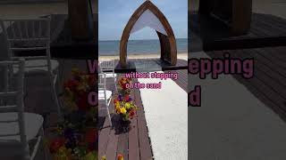 Dreams Sapphire Destination Wedding Beach Location destinationwedding [upl. by Retsbew483]