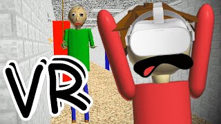 Baldis Basics In VR YES REALLY [upl. by Admama]