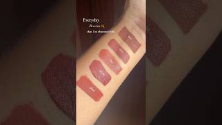 Every day brown lipstickbrown lipstick ke shade💄❤️foryou makeup lipstick [upl. by Robbie]