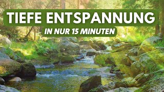 Finde inneren Frieden amp Gelassenheit  Meditation Tiefenentspannung [upl. by Yhtimit556]