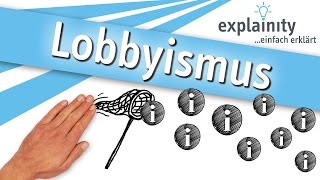 Lobbyismus einfach erklärt explainity® Erklärvideo [upl. by Rusticus]