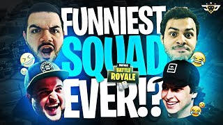 THE NEW FUNNIEST SQUAD EVER With BasicallyIDoWrk Cizzorz and LEGIQN Fortnite Battle Royale [upl. by Zipnick]