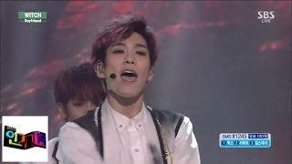 보이프렌드BoyFriend WITCH위치 인기가요 Inkigayo 141026 [upl. by Madge]