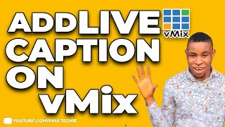 STEP BY STEP How to do LIVE CAPTION on vMix  Add Live Caption on vMix [upl. by Kennie]