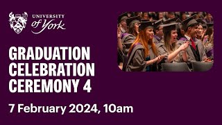 Ceremony 4 Graduation Livestream 7 February 2024 10am [upl. by Jaehne253]