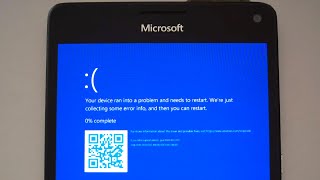 Causing a BSOD on a Windows Phone [upl. by Dde]