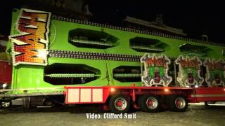 Kermis Hoorn 2014 Transport en opbouw Deel 8 [upl. by Lekar]