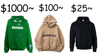 WHAT IS THE BEST PRICE RANGE FOR A HOODIE [upl. by Adyam]