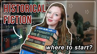 A BEGINNERS GUIDE TO HISTORICAL FICTION  book recommendations throughout history 💫📚 [upl. by Nilahs]