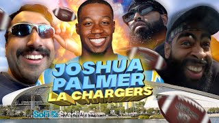 Trying Out For The LA Chargers with Joshua Palmer [upl. by Onibag436]