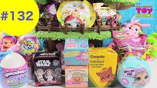 Blind Bag Treehouse 132 LOL Surprise Hatchimals Squish DeeLIsh Disney Pusheen Toy Review  PSToyRev [upl. by Lumpkin]