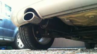 Corsa D sportex back box exhaust rev [upl. by Letti]