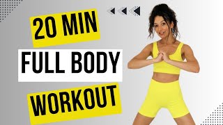 20 MIN FULL BODY WORKOUT  Shape amp Tone Your Body  No Repeats [upl. by Emiline]