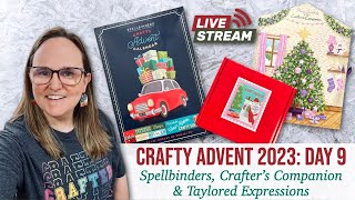 Day 9 🔴 Crafty Advent 2023 craftyadvent2023  Craft Advent Calendars Vlogmas [upl. by Fleeta]