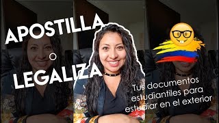 🤓APRENDE A APOSTILLAR o legalizar tus documentos estudiantiles  El mundo con Lore ❤ [upl. by Sonny]