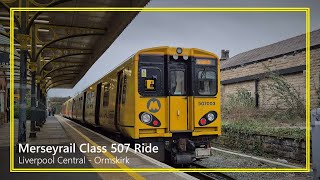 Class 507 Ride  Liverpool Central  Ormskirk [upl. by Jeanette]