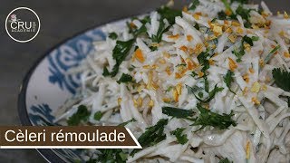 Cèleri rémoulade de CRUsine Académie  une salade fraîche et croquante à base de célerirave [upl. by Yeoj]