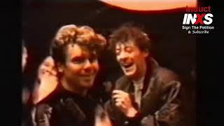 Tim Farriss Rhett Hutchence Michaels Brother and INXS  Induct INXS [upl. by Ecile365]