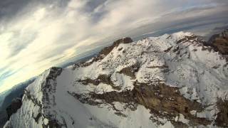 FPV MISSION TO SNOW long range GOPRO pursuit TOURNETTE MAROON PAYPHONE [upl. by Zanlog]