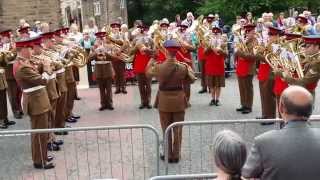 Whit Friday Brass Band Competition Denshaw Saddleworth England [upl. by Oulman376]