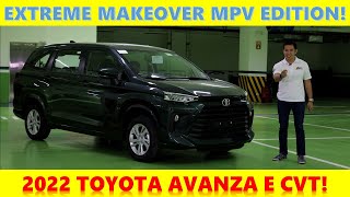 The 2022 Toyota Avanza E Is Now A Handsome MPV Car Feature [upl. by Gerik]