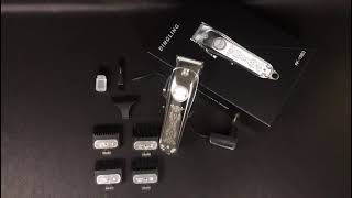 DINGLING Whole Metal Housing hair clipper RF1983 [upl. by Stearne]