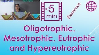 Trophic State Oligotrophic Mesotrophic Eutrophic and Hypereutrophic [upl. by Isahella]